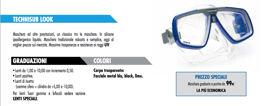 Maschera LOOK neutra